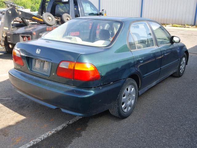 2HGEJ6617XH536084 - 1999 HONDA CIVIC BASE GREEN photo 4