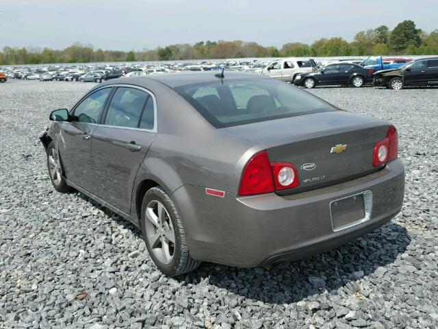 1G1ZC5E17BF183791 - 2011 CHEVROLET MALIBU 1LT 棕色 照片 3