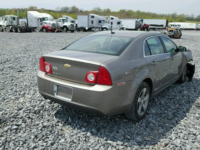 1G1ZC5E17BF183791 - 2011 CHEVROLET MALIBU 1LT 棕色 照片 4