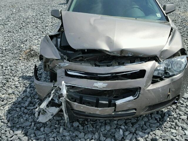 1G1ZC5E17BF183791 - 2011 CHEVROLET MALIBU 1LT 棕色 照片 9