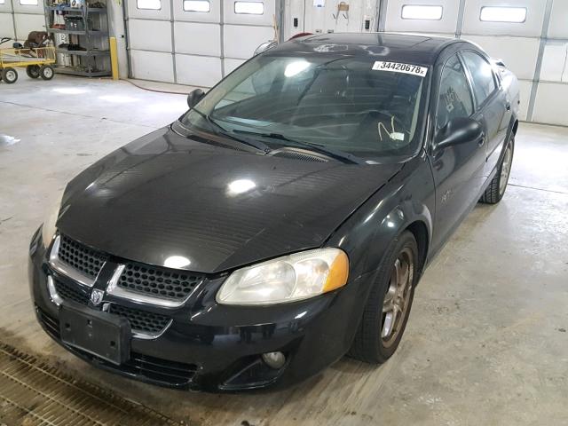 1B3EL76R94N180651 - 2004 DODGE STRATUS R/ BLACK photo 2