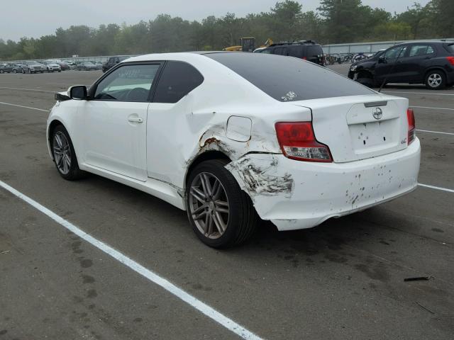 JTKJF5C79B3007872 - 2011 TOYOTA SCION TC 白色 照片 3