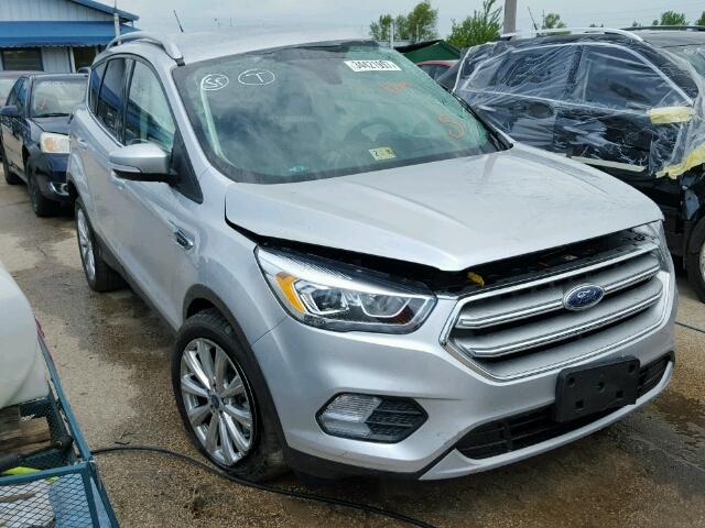 1FMCU0J9XHUD05455 - 2017 FORD ESCAPE TIT SILVER photo 1