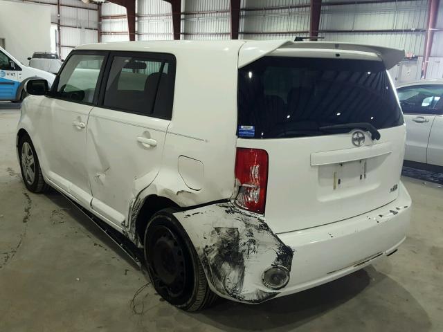JTLKE50E081015479 - 2008 TOYOTA SCION XB თეთრი ფოტო 3