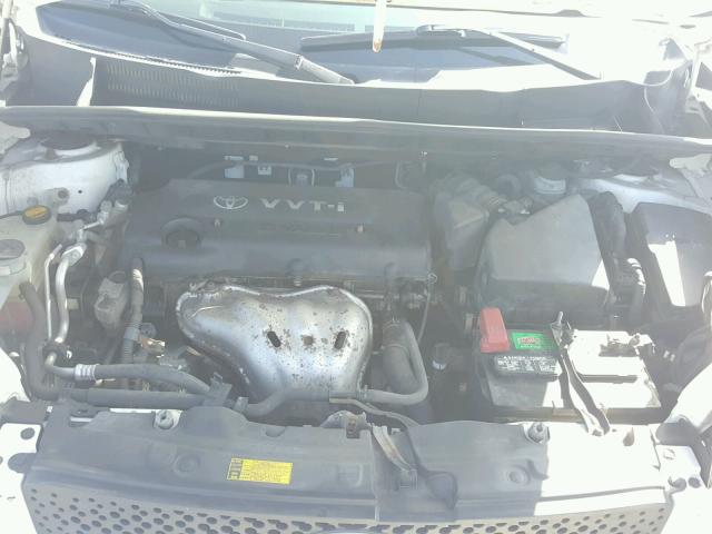 JTLKE50E081015479 - 2008 TOYOTA SCION XB თეთრი ფოტო 7