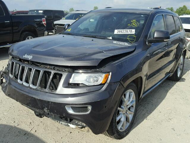 1C4RJFJT4FC764845 - 2015 JEEP GRAND CHER 灰色 照片 2