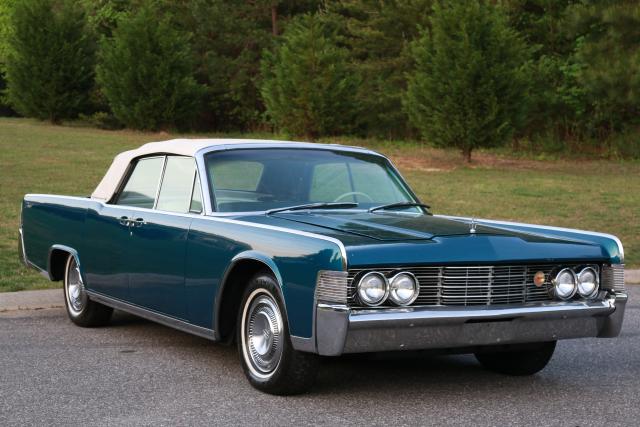 5Y86N407152 - 1965 LINCOLN CONTINENTL BLUE photo 1