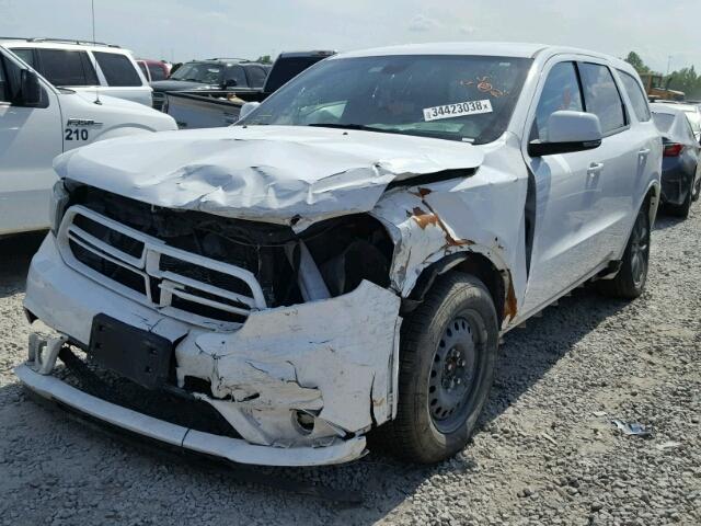 1C4SDHCT3FC755927 - 2015 DODGE DURANGO R/ WHITE photo 2