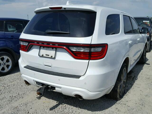 1C4SDHCT3FC755927 - 2015 DODGE DURANGO R/ WHITE photo 4