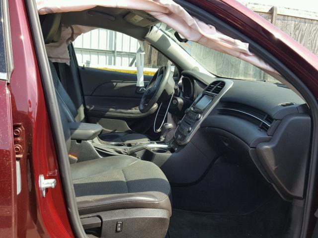1G11C5SL1FF354107 - 2015 CHEVROLET MALIBU 1LT MAROON photo 5