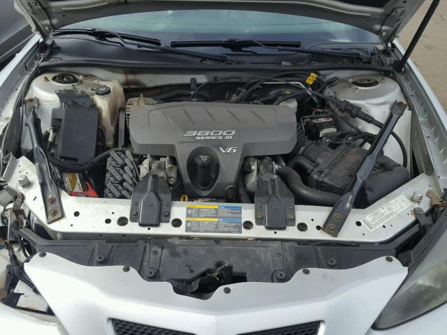 2G2WP522251342714 - 2005 PONTIAC GRAND PRIX SILVER photo 7