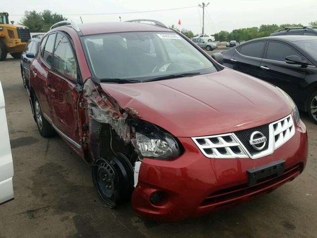 JN8AS5MVXEW703955 - 2014 NISSAN ROGUE SELE RED photo 1