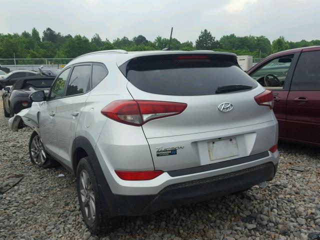 KM8J33A40GU073804 - 2016 HYUNDAI TUCSON LIM SILVER photo 3