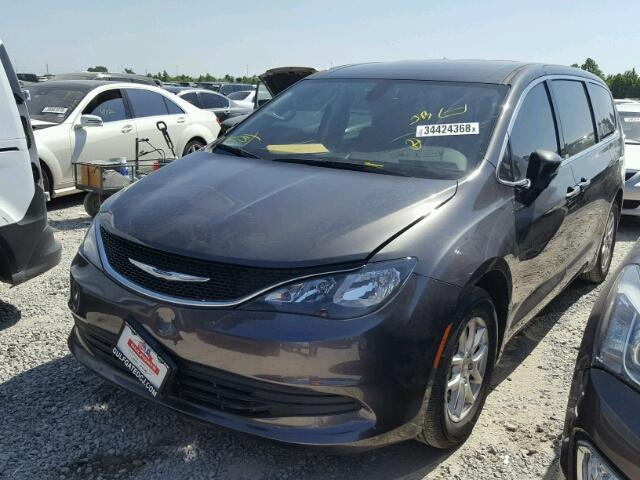 2C4RC1CG2HR578292 - 2017 CHRYSLER PACIFICA L GRAY photo 2