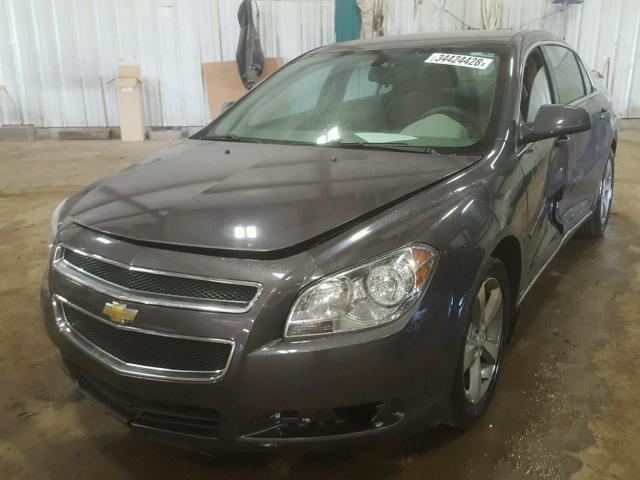 1G1ZC5E12BF128357 - 2011 CHEVROLET MALIBU 1LT 灰色 照片 2