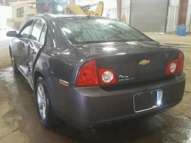 1G1ZC5E12BF128357 - 2011 CHEVROLET MALIBU 1LT 灰色 照片 3