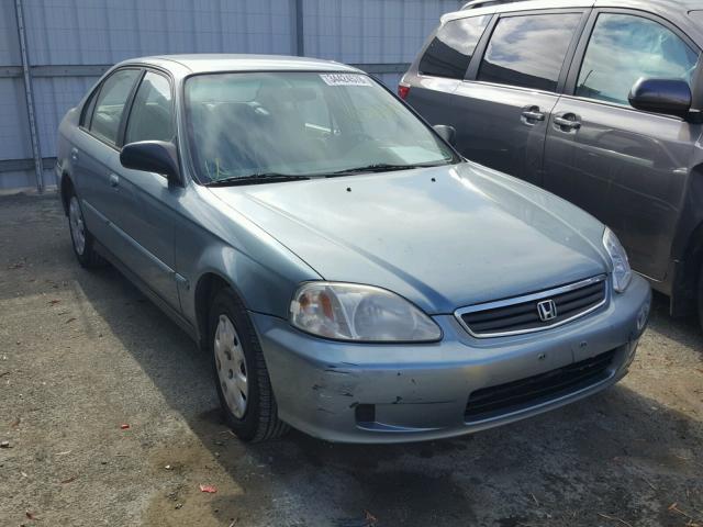 2HGEJ661XYH535108 - 2000 HONDA CIVIC BASE BLUE photo 1