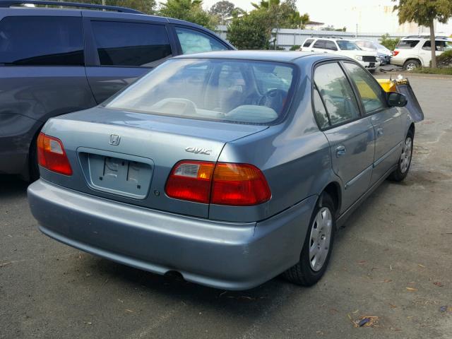2HGEJ661XYH535108 - 2000 HONDA CIVIC BASE BLUE photo 4