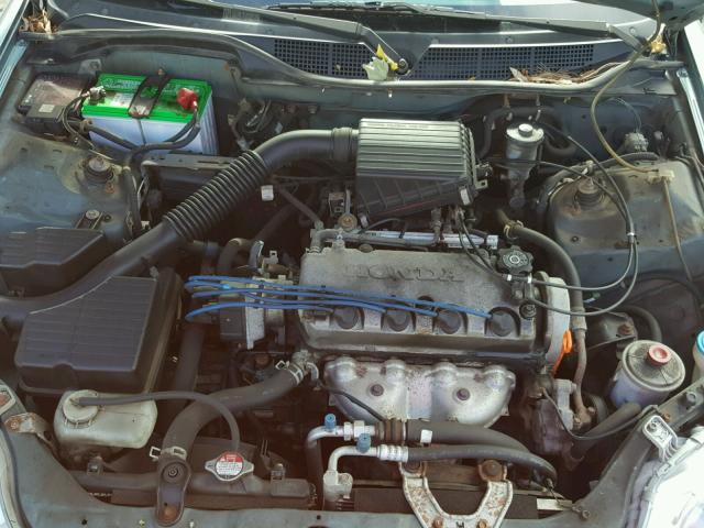 2HGEJ661XYH535108 - 2000 HONDA CIVIC BASE BLUE photo 7