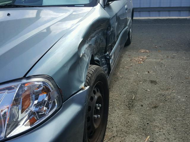 2HGEJ661XYH535108 - 2000 HONDA CIVIC BASE BLUE photo 9