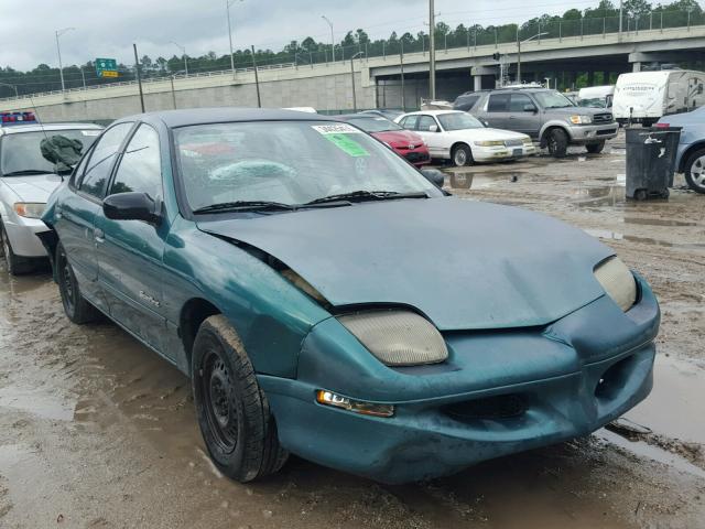 1G2JB524XX7534902 - 1999 PONTIAC SUNFIRE SE GREEN photo 1