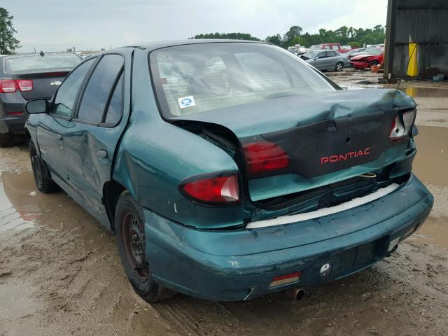 1G2JB524XX7534902 - 1999 PONTIAC SUNFIRE SE GREEN photo 3