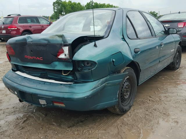 1G2JB524XX7534902 - 1999 PONTIAC SUNFIRE SE GREEN photo 4