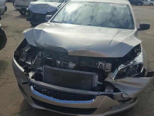 1G11B5SL9FF350258 - 2015 CHEVROLET MALIBU LS 棕色 照片 9