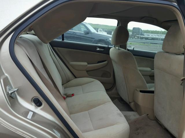 1HGCM56153A134825 - 2003 HONDA ACCORD DX TAN photo 6