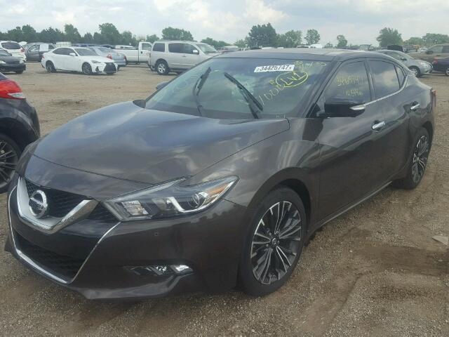 1N4AA6AP9GC432584 - 2016 NISSAN MAXIMA BROWN photo 2