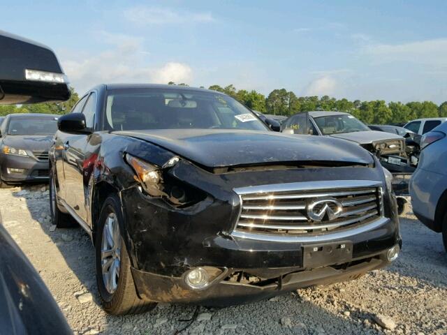 JN8CS1MU9FM381539 - 2015 INFINITI QX70 BLACK photo 1