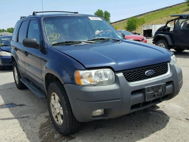 1FMYU93153KA51787 - 2003 FORD ESCAPE XLT BLUE photo 1