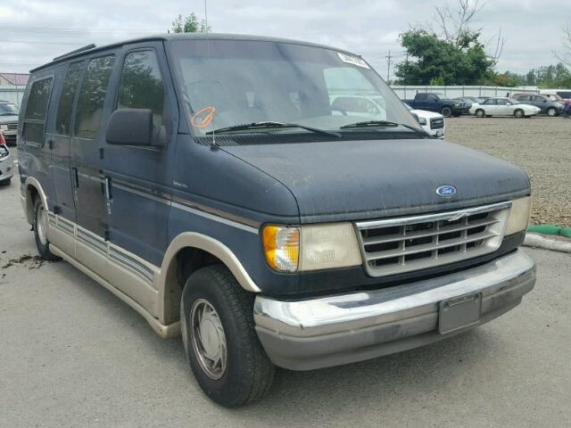 1FDEE14H5SHA39700 - 1995 FORD ECONOLINE BLACK photo 1