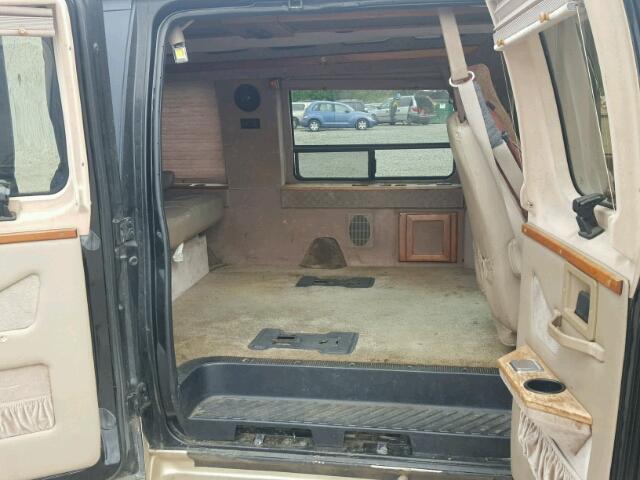 1FDEE14H5SHA39700 - 1995 FORD ECONOLINE BLACK photo 6