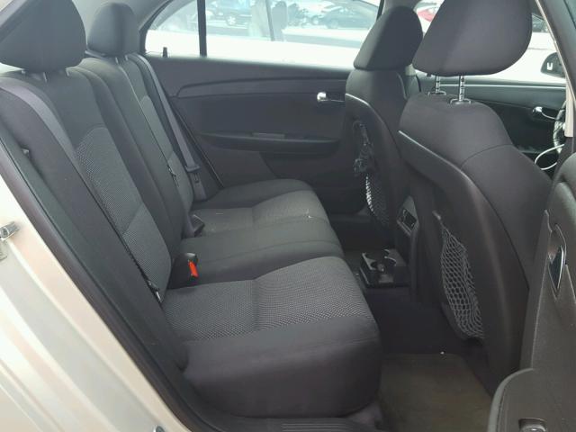 1G1ZC5E00AF296116 - 2010 CHEVROLET MALIBU 1LT BEIGE photo 6