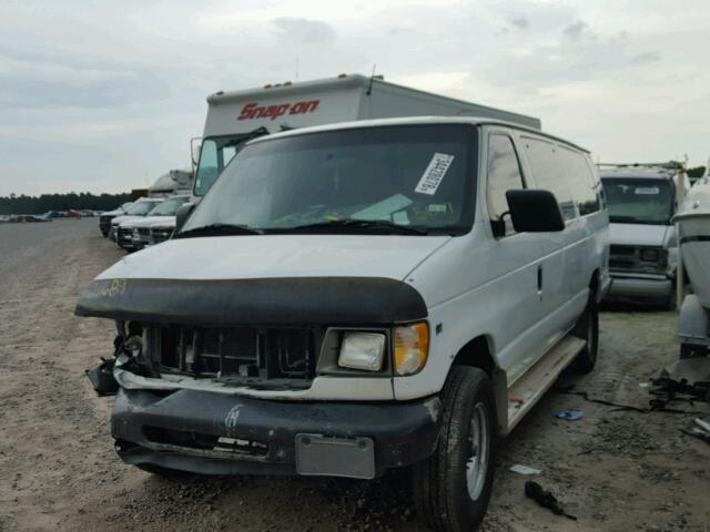 1FBJS31L7VHA95047 - 1997 FORD ECONOLINE WHITE photo 2