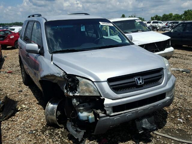 2HKYF18494H559490 - 2004 HONDA PILOT EX SILVER photo 9