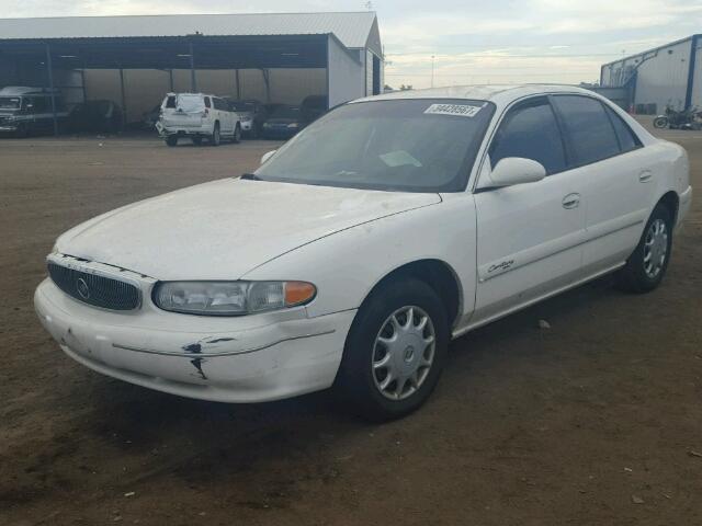 2G4WS52J021145291 - 2002 BUICK CENTURY CU WHITE photo 2