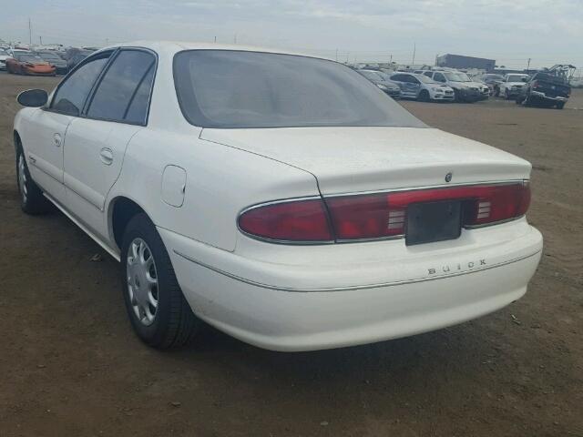 2G4WS52J021145291 - 2002 BUICK CENTURY CU WHITE photo 3