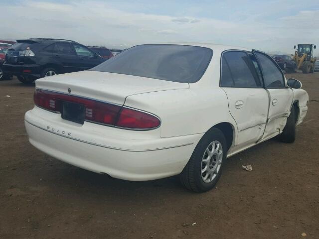 2G4WS52J021145291 - 2002 BUICK CENTURY CU WHITE photo 4