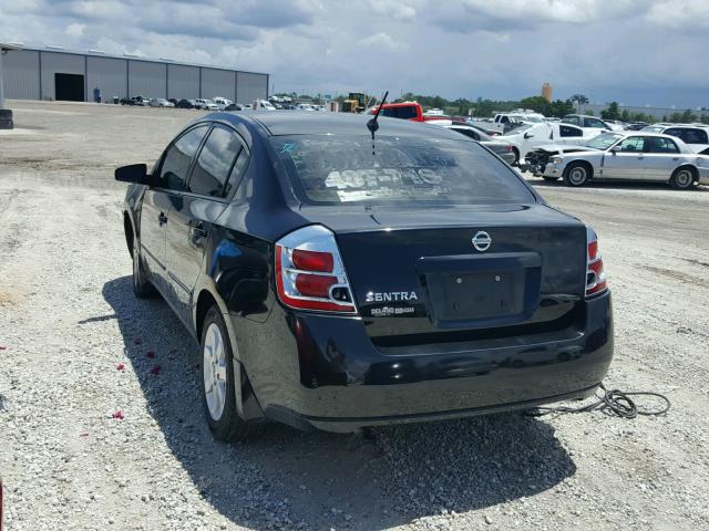 3N1AB61E08L684089 - 2008 NISSAN SENTRA 2.0 BLACK photo 3