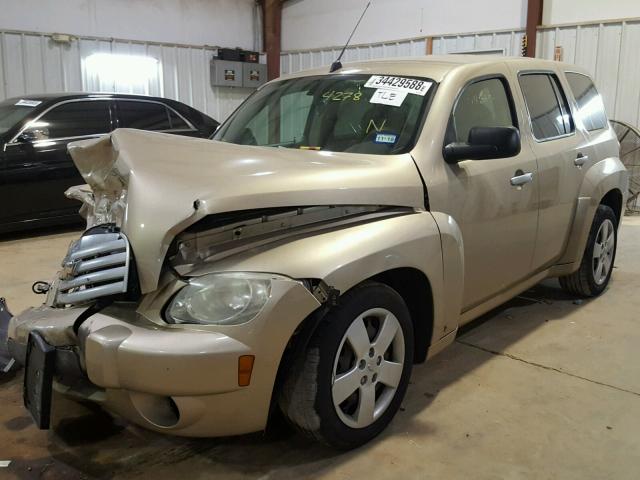 3GNDA13D67S564278 - 2007 CHEVROLET HHR LS GOLD photo 2