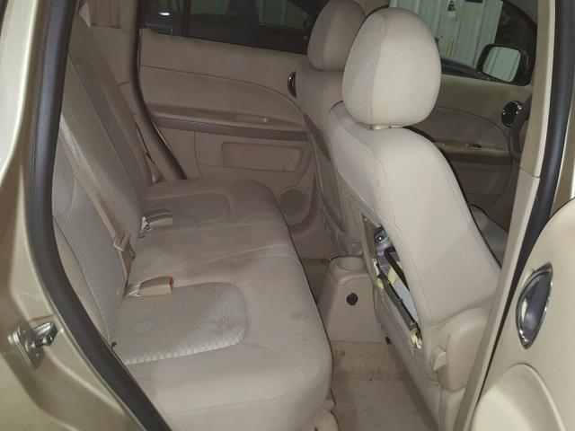 3GNDA13D67S564278 - 2007 CHEVROLET HHR LS GOLD photo 6