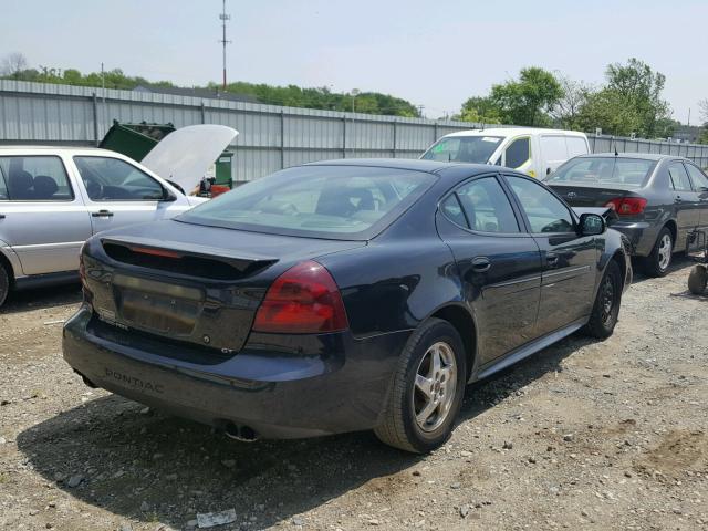 2G2WS542741212440 - 2004 PONTIAC GRAND PRIX BLACK photo 4
