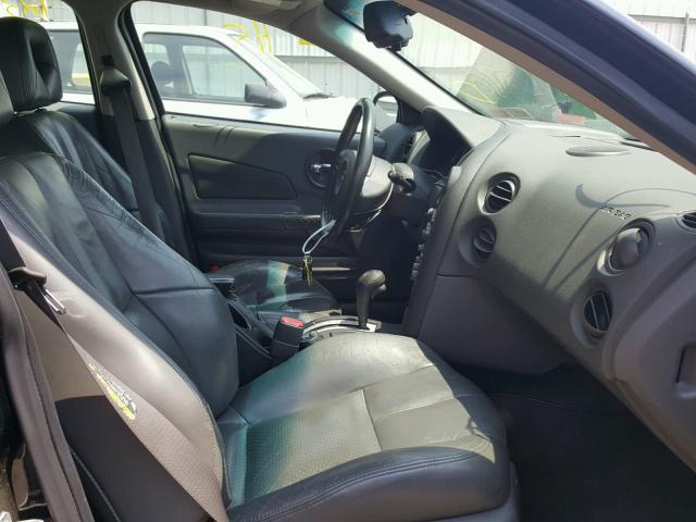 2G2WS542741212440 - 2004 PONTIAC GRAND PRIX BLACK photo 5