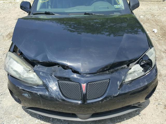 2G2WS542741212440 - 2004 PONTIAC GRAND PRIX BLACK photo 7