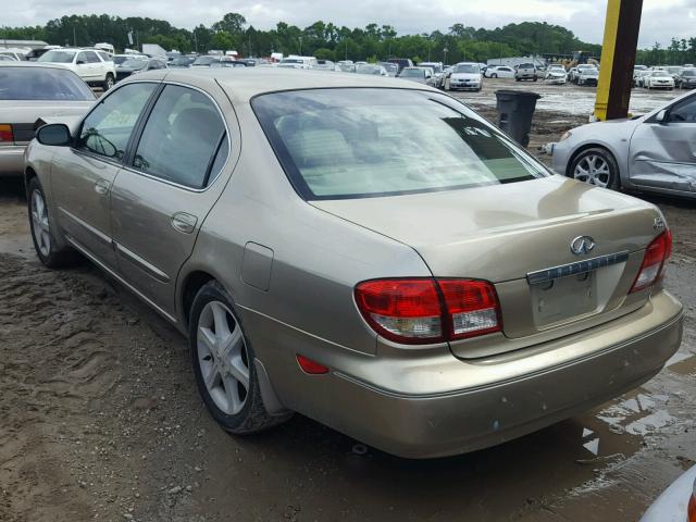 JNKDA31A92T024997 - 2002 INFINITI I35 GOLD photo 3