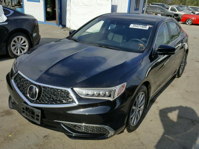 19UUB1F38JA001512 - 2018 ACURA TLX BLACK photo 2