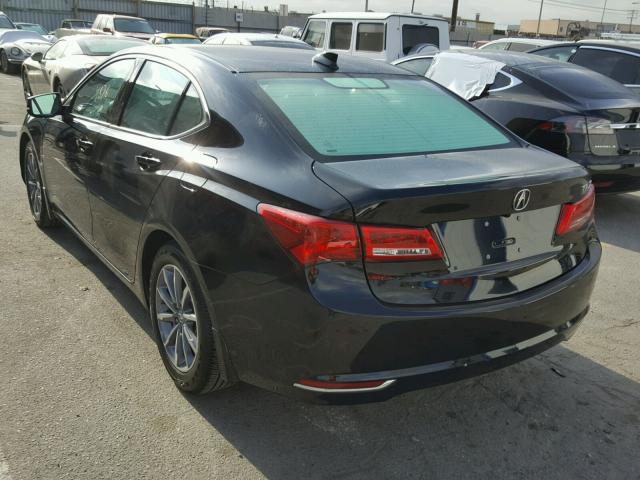 19UUB1F38JA001512 - 2018 ACURA TLX BLACK photo 3