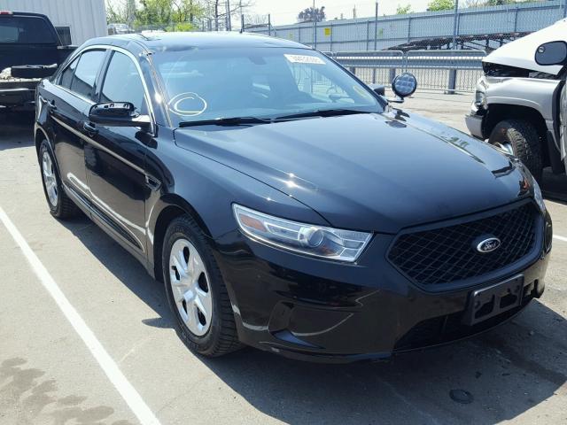 1FAHP2MK9EG124360 - 2014 FORD TAURUS POL BLACK photo 1